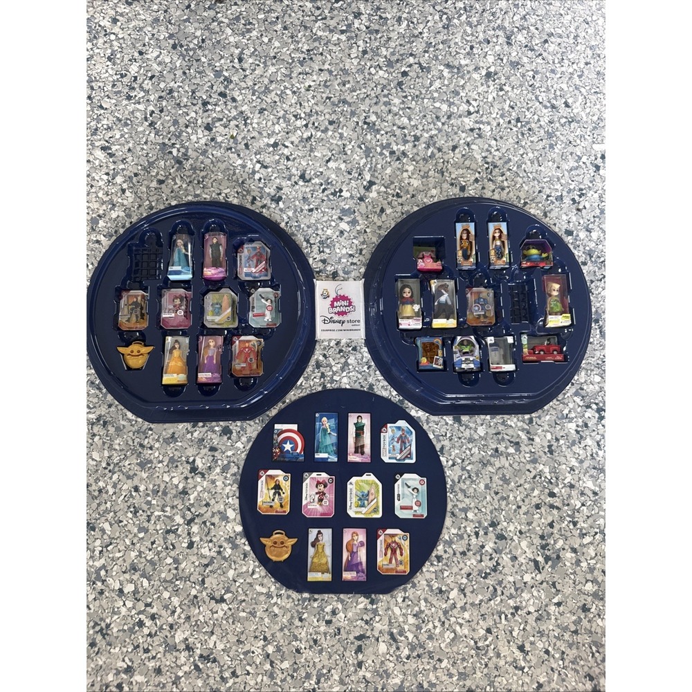 Zuru Mini Brands Disney Store Edition Collector's Case Lot With 23 Minis Inside
